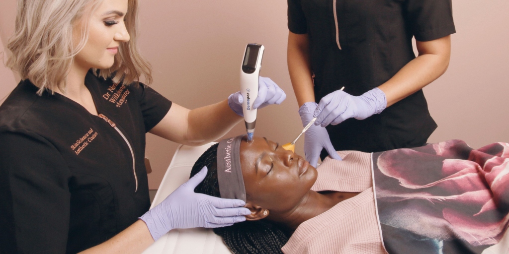 Microneedling treatments at Dr Nerina Wilkinson + Associates